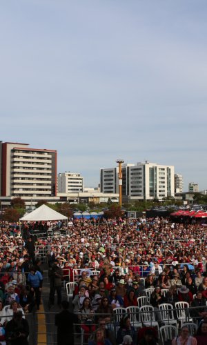 Show no Shopping Iguatemi, em Caxias do Sul (RS)
